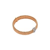 Bracciale Fope Donna Panorama in Oro rosa Diamante 0.23 Ct 58704BX_PB_R_BBB_00M - 58704BX_PB_R_BBB_00M